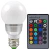 LAMPADA LED 3W E27 RGB CON TELECOMANDO