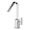 GRUPPO LAVABO MONOCOMANDO PABLO LUX + DECOR CROMO