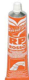 MASTICE ROSSO  GR. 125 TUBI PVC ARANCIO (simili e RP CAMON)