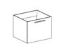 BASE PORTA LAVABO 1 CASSETTO CM.70X62 H.54 TRANCHE' ROVERE CHIARO