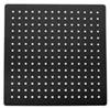 SOFFIONE DOCCIA TWINKLE YO CM.25X25 ULTRAPIATTO ACCIAIO INOX NERO OPACO