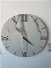 OROLOGIO DIAM.60 VERSILIA MARBLE WHITE LUCIDO RAK DA PARETE IN GRES PORCELLANATO 